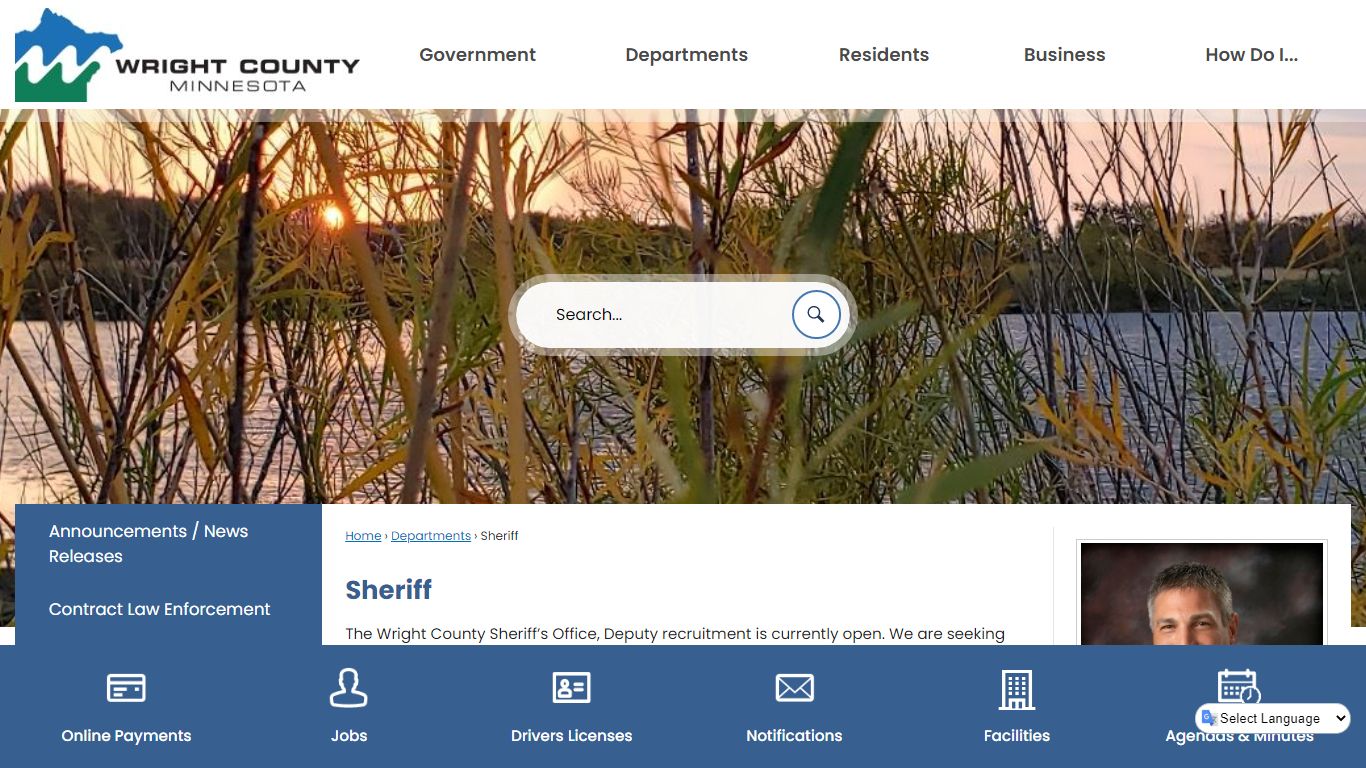 Sheriff | Wright County, MN - Official Website